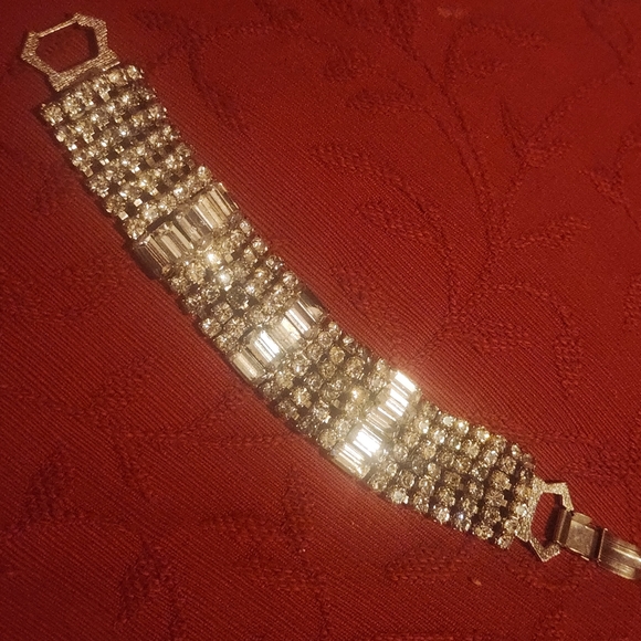Marlin monroe art deco 1930s bracelet - Picture 3 of 6